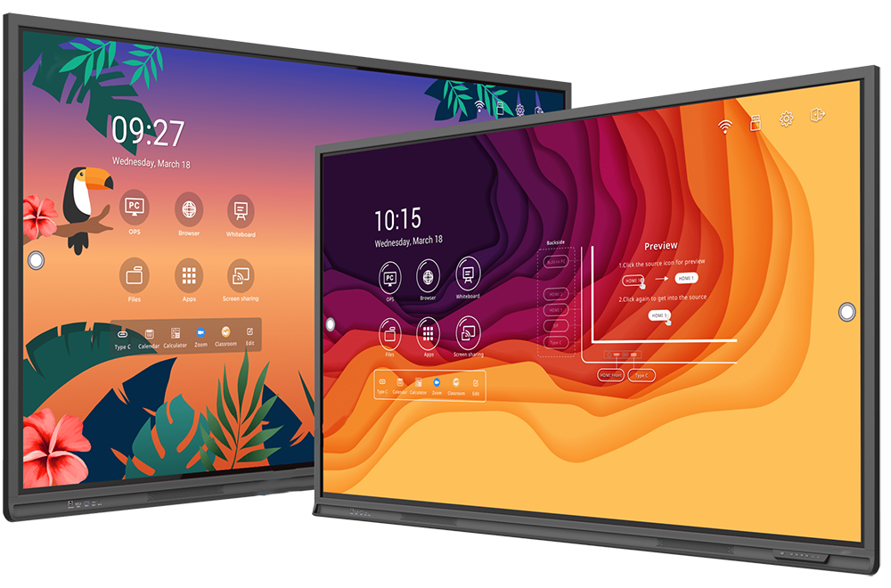 Interactive Smart Touch Display LED