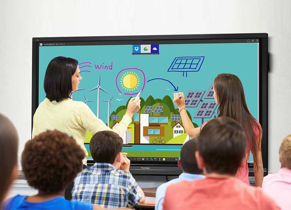 Interactive Smart Touch Display LED